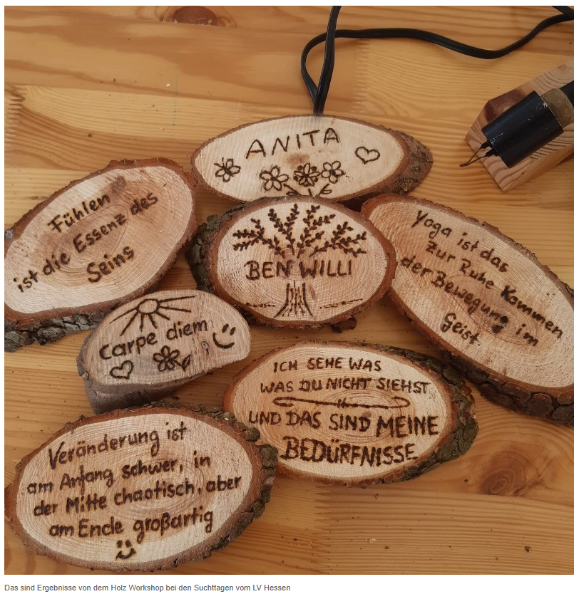 Ergebnisse des Holz-Workshops
